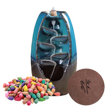 Load image into Gallery viewer, Waterfall Incense Burner + 100 Backflow Cones
